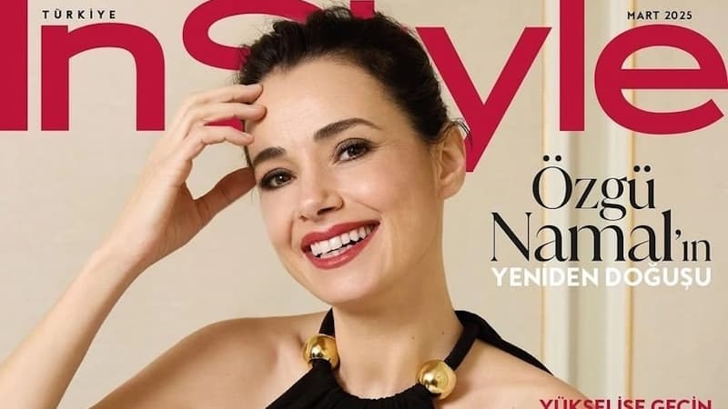 Озгю Намаль блистает на обложке InStyle Turkey