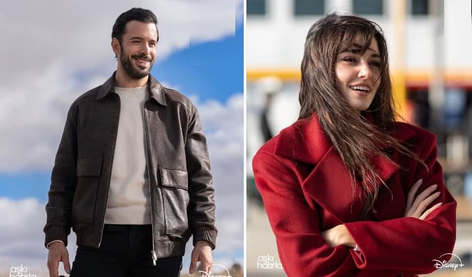 Ханде Эрчель и Барыш Ардуч в новом сериале «ПЛ»