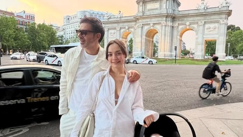 Джансел Эльчин и Зейнеп Тугче Байат наслаждаются временем в Мадриде