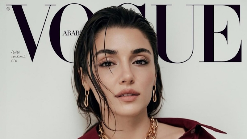 Ханде Эрчел покоряет Ближний Восток: Vogue Arabia с её участием уже в продаже