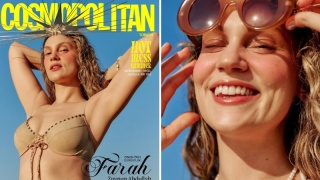 Фарах Зейнеп Абдуллах в новом свете: яркая фотосессия для COSMOPOLITAN