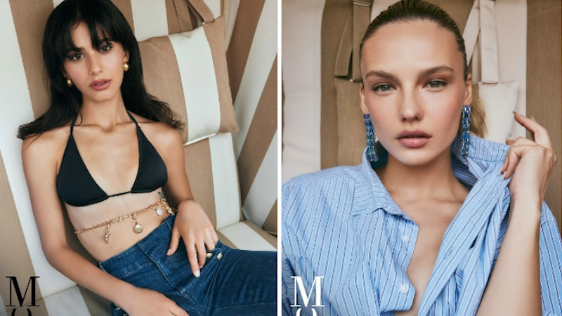 Хелин Кандемир и Нильсу Берфин Акташ в уникальной фотоглаве Magnet Quarterly
